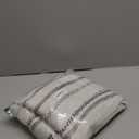 Boho Curtains Geometric Light Filtering Semi-Blackout Window Curtains 84 Inches Long Rod Pocket Drapes for Living Room 2 Panels-Black Totem