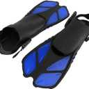 Swimming Flippers, Adjustable Adult Diving Fins Comfortable Snorkeling Swimming Flippers Assistant Equipment
