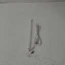 110V LED Under Cabinet Lighting,17inch LED Strip Light Bar with 6ft Power Cord,Magnetic Installation,Super Slim Counter Light,Reading Desk Lamp for Kitchen/Work Table.(White 6000K)