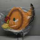 Worth Imports 24" Metal Outdoor Harvest Cornucopia Yard Stake