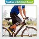 Komzer ACL Knee Brace, Best Knee Brace for Men & Women, Knee Support for Running & Sports/PCL & Ligament Injuries/OA Arthritis/Knee Joint Pain Relief (L-Right)