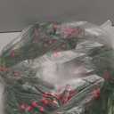 Christmas Norfolk Pine Garland,Real Touch Faux Winter Greenery Garland with Light for Stairs Table Fireplace Backdrop Wall,Christmas Holiday Seasonal Winter Decor (9ft)