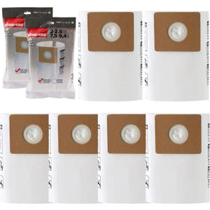 Shop-Vac 90668 2-2.5 Gallon Disposible Filter Bags,6 Pack