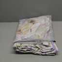 Purple Floral Duvet Cover Set Reversible 100% Cotton Duvet Cover King 3 PCS Chic Garden Bedding Set Soft Breathable Comforter Cover for All Seasons (Purple,King)