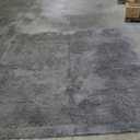 PP Plain Grey Carpets For Living Room, Size: 100*120 Cm, for Home
