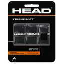 Head Xtreme Soft Racquet Overgrip Tennis Racket Grip Tape 2 Pack, Black