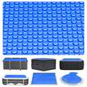 Evoio Solar Bubble Pool Covers for Above/Inground Pools 12 x 32 Ft