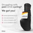Wittkop Bike Grips With Innovative 3-Zone Design Made in Germany - Ergonomic Non-Slip Comfort and EFC Zones for Optimized Grip & Comfort - Handlebar