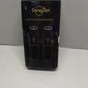 Sangcon Gravity Electric Salt and Pepper Grinder Set Shakers - UPGRADED RECHARGEABLE 9OZ XL Capacity USB-C No Battery Needed - LED Light One Hand Operation, Adjustable Coarseness Automatic Mill Set