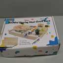 Montessori Toddler Toys - Baby Wooden Busy Board - Sensory Toys with Light Switch - Travel Toys for Educational Toddler Activities for Toddlers 1 2 3 4+ Year Old