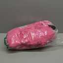 Fisoew Womens Ski Jacket Warm Hooded Insulated Waterproof Quilted Puffy Mountain Snow Winter Coat with Belt (Medium, Rose Red)