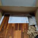 Bme Alden Solid Wood Nightstand/Side Table/End Table, Fully Assembled, with 1-Drawer for Mid Century Bedroom and Living Room, (12mm), Caramel