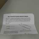WALMANN 24" Folding Shelf Brackets, Collapsible Brackets for Shelves