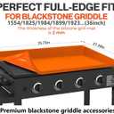 Silicone Griddle Cover for Blackstone: 36 inch Full Wrap-Around Blackstone Griddle Accessories - Grill Buddy Mats for BBQ - Food-Grade Protection (35.8" x 21.5" x 2")