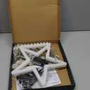 FUNIAO (New Christmas Lights, Outdoor Christmas Decorations, 320 LED Waterfall String Lights, 8 Light Modes Chrsitmas Lights with 12" Star Tree Topper for Yard, Wedding, Party, New Year (Multicolor)