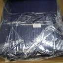 Robelle 28 ft Heavy Duty Blue Winter Pool Cover for Above Ground Pools, 4 ft Overlap (32 ft Cover Size), Solid 8 x 8 Scrim, 2.36 oz/yd2
