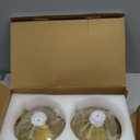 Bojim Rechargeable Cordless Table Lamp, Gold LED Battery Operated Wireless Table Lights, Touch for 3 Color Dimmable, IP54 Waterproof for Restaurant, Dining, Outdoor, Patio, Outside (11 Inch - Magnetic)