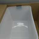 IRIS USA 4-Pack 32.5 Quart Clip Box without Latching Lid