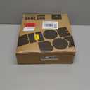 SEE SPRING 12 Pack Shoe Storage Box, Clear Plastic Stackable Shoe Organizer for Closet, Space Saving Shoe Rack for Entryway Sneaker Container Bin Holder (Black) (Large Fit Size 9)