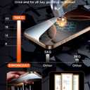 DIMONCOAT 4-Pack TOP 9H+ Glass for iPhone 16 Pro Screen Protector 6.3"[Auto Alignment Kit] [10X Military Protection] UNBREAK Tempered Glass Flim for iPhone 16 Pro 6.3 inch Case-Friendly (HD Clear)