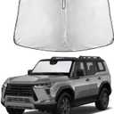 Autovir Windshield Sun Shade Fit for 2024 2025 Lexus Gx550 | Sunshade, Front Car Window Shades Sun Visor, Blocks UV Rays & Heat, Car Accessories