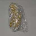 Patelai 12 Pieces Christmas Snowflake Napkin Rings Set Christmas Rhinestone Napkin Holders for Wedding Xmas Holiday Party Dinner Table Setting Supplies Decoration (Gold)