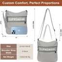 Crossbody Bag for Women, Small Fashion Nylon Purses Lightweight Phone Handbags Travel Shoulder Bag