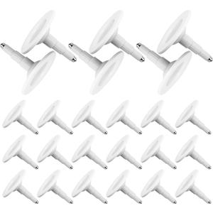 Jolux 5/6 Inch LED Can Lights Adjustable Recessed Retrofit Downlight, ETL Damp Rated Replacement Conversion Kit, 12W=60W, 5000K Daylight, 800LM, Dimmable, Flat Trim, E26 Base,24-Pack