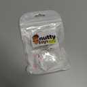 Nutty Toys Squishy Cat Set - 2" Soft Silicone Kawaii Kitties, Top Stress Relief Toy 2026 Unique Gifts for Teens Kids Women Men Adults Best Teenage Girls Teen Boy Tween Valentines Day, Easter Gift Idea (White/ Grey)