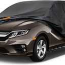 Kayme 7 Layers Car Cover Custom Fit for Honda Odyssey (1999-2025) Waterproof All Weather for Automobiles, Outdoor Full Cover Sun UV Rain Protection.Black