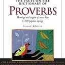 The Facts on File Dictionary of Proverbs (Writers Library)
