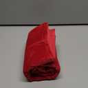 EMEMA Pack of 2 Velvet Christmas Throw Pillow Covers Decorative Square Pillowcase Soft Solid Cushion Case for Sofa Bedroom Chair Car 18x18 Inch Red