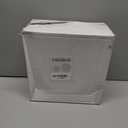 COLOSUS 60pcs White Plastic Plates Set, Fany White Baroque Plates for 30 guest, Elegant Lace Rim Design Disposable Plate include 30 Dinner plates and 30 Dessert plates for Party, Halloween, New Year