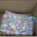 Ball Pit Balls Pack of 100 200 500 - Star and Round Set BPA Free Phthalate Free Non-Toxic Crush Proof Play Balls Soft Plastic Balls for Toddlers Baby Kids Birthday Pool Tent Party (Pearl 6 Colors)