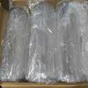 Nuogo 12 Pcs Plastic Clear Cylinder Vase for Home 16 Inch Acrylic Flower Clear Vase Centerpiece for Centerpieces Wedding Party Decorations