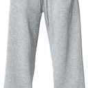 ZUGJAM Men's Baggy Sweatpants Wide Leg Lounge Sweat Pants with Pockets (Gray, XL)