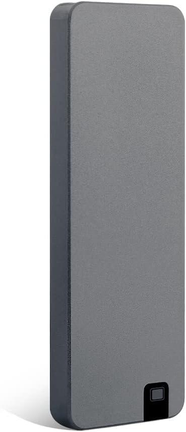 Portable Aluminum External SSD 2TB  USB-C & USB-A 3.2 Gen 2, Up to 500MB/s, Waterproof, Dustproof (IP68), Shockproof, Pressure-Resistant Solid State Drive