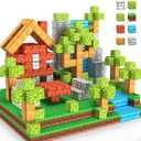 Magnetic Blocks Toys,3D Magnetic Building Toys Blocks Game Set,100PCS Construction Toys for Kids Ages 3+,STEM Sensory Educational Stacking Magnet Blocks, Christmas Birthday Gifts for Boys Girls