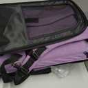 MGB Rolling Cat Carrier with Wheels, Pet Carrier, Purple (Not for Airline)