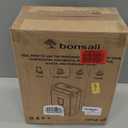 Bonsaii Paper Shredder, 10-Sheet Home Office Shredders, Micro Cut Home Use Paper Shredder with 5.5 Gallons/P-4 High Security/5 Minutes/Shred Card,Staple,Clips (C275-B)