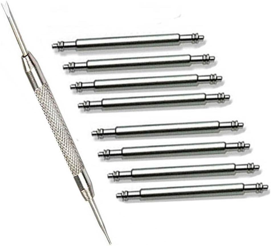 for 22mm Spring Bars Watch Pins Replacement Pins 8 PCS Diameter 1.5mm with Watch Band Remove Tool (22mm)
