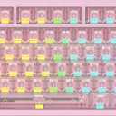 IROK MG75PRO 81 Keys Wired Magnetic Switch Mechanical Keyboard, Hall Effect, 8KHZ/ARGB/CNC Aluminum, Gasket Structure Gaming Keyboard(Pink)