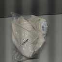 decorUhome Spring Couch Euro Sham Throw Pillow Covers 26x26 Set of 2, Decorative Soft Velvet Modern Cozy Chenille Pillow Cases with Elegant Design for Sofa Bed Living Room Home Decor, Cream White