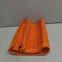 Kevin Textile Pack of 2 Decorative Outdoor Waterproof Fall Throw Pillow Covers Autumn Decorative Lumbar Pillowcases Modern Cushion Cases for Patio Couch Bench 12 x 20 Inch Orange