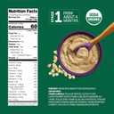 Beech-Nut Organic Baby Cereal, Oatmeal Cereal Stage 1 for Infants, 8 oz Canister (6 Pack) (EXP 05/01/26)