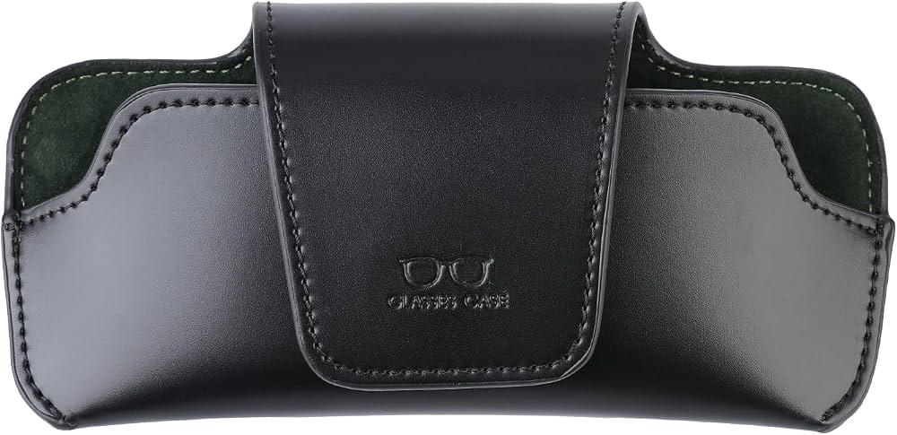 Sunglass Holder for Car Visor, Car Sunglasses Holder Leather, Eyeglasses Holder Glasses Storage Case Visor Accessories