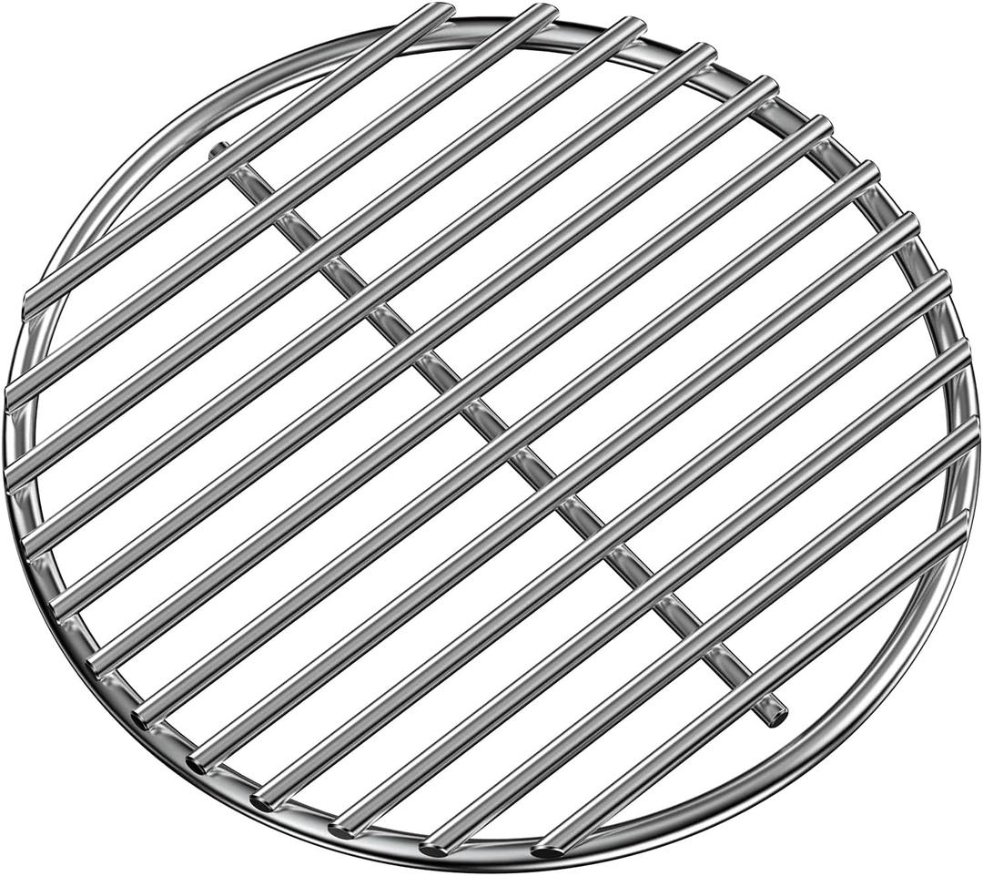 onlyfire Stainless Steel High Heat Charcoal Fire Grate for Kamado Joe Classic and Most Other Kamado Grill, 10 1/4 Inch