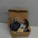 YEGUO Solar Rope Lights Outdoor Waterproof, 66ft 200 LED Multicolor String Lights, 8 Modes Fairy Lights in Clear Thin Tube