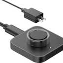 Compatible with Oura Ring Gen 4 (Size 9) Charger Fast Charging Dock with Infrared Sensing,Auto Stop Protection, Indicator, Non-Slip Base, Charger for Smart Ring Includes 59 Inch USB-C Cable