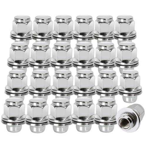 M12x1.25 Lug Nuts with Mag Flat Seat 22pcs 13/16" 21mm Hex 1.46x1.18 Chrome Compatible with Frontier NP300 Titan (Non XD) M12x1.25 Lug Nuts with Mag Flat Seat 22pcs 13/16" 21mm Hex 1.46x1.18 Chrome Compatible with Frontier NP300 Titan (Non XD)